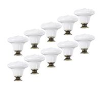 OHPHCALL 10 Pezzi Pomelli Facili da Pulire Vintage in e Design Retrò Funzionamento Dimensioni Standard per Mobili da Cucina e Camere da