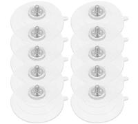 OHPHCALL 10 Pezzi Ventosa Vite M5 Trasparente in Pvc per Vetro e Finestra