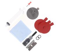 OHPHCALL 1set Kit Riparazione Parabrezza Auto Completo con Penetrante per Scheggiature Crepe Stella e Mezzo Strumenti per Riparazione Vetri Laminati Automobilistici