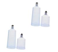 OHPHCALL 2 Set Bottiglie Vernice Vuote per Aerografo Contenitori Resistenti alla Corrosione Facili da per Modellismo Decorazione Torte