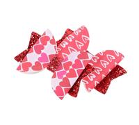OHPHCALL 2pezzi Fermagli Per Fiocco Per Accessori Per Carini Per Donne e Ragazze Clip Piccole e Versatili Per Decorare Acconciature