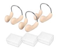 OHPHCALL 3 Tappanaso Silicone Antiscivolo per Clip Impermeabili per Adulti e Design Ergonomico per Comfort e Facile Conservazione