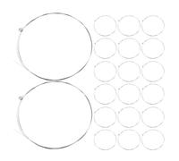 OHPHCALL 30 Pezzi Corde per Chitarra Classica in Acciaio Inossidabile Argento, Riduzione del Disagio e Nitidi, per Studio di Registrazione e Pratica Quotidiana