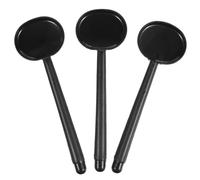 OHPHCALL 3pezzi Occlusore Oculare Portatile in Plastica Abs Nera Strumento Per Esame Della Vista Misura