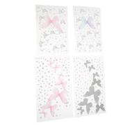 OHPHCALL 4fogli Adesivi Per Viso Con Strass e Perle Di Gioielli Faccia Auto-adesivi Per Festival e Halloween Decorazioni Brillanti Per Trucco e Unghie Effetto Elegante e Unico