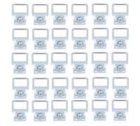 OHPHCALL 50 Pezzi Ganci da Muro in Lega di Alluminio Argento per Appendere Cornici per Quadri e Foto, Resistenti e Portatili, per Ufficio e Opere D'arte