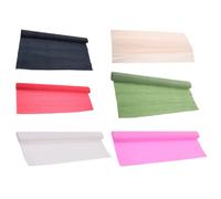 OHPHCALL 6 Pezzi di Carta Crespa Colorata per Fiori e Decorazioni DIY, Carta Artigianale 50x250cm 180g, per Feste e Decorazioni di Compleanno