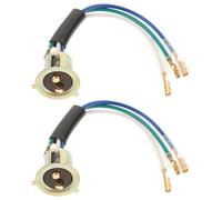 OHPHCALL Adattatore Cablaggio Luci Moto 2 Pezzi per Fanale Posteriore Scooter Elettrico Presa Luce LED Resistente per Motociclette