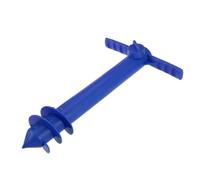 OHPHCALL Ancora Riutilizzabile da Ombrellone Plastica Spiaggia Blu | Design, Facile da Inserire nella Sabbia, L'ombrello, Vacanze Estive Colore Casuale