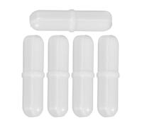 OHPHCALL Barre Magnetiche e Chimicamente Inerti Bianche in Ptfe 5 Resistenti a Sostanze Corrosive per Chimico di