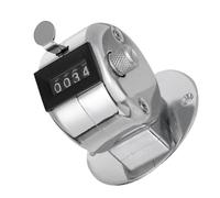 OHPHCALL Contatore Meccanico Manuale in Metallo con Base Robusta Dispositivo di Portatile Alta Durabilità per Persone Merci e Sport Strumento Semplice e Resistente