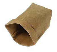OHPHCALL Contenitore e Coprivaso in Carta Kraft Lavabile Resistente Marrone Funzione Portaoggetti per Decorazione e Organizzazione per Fiori e Cancelleria
