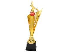 OHPHCALL Coppa Simbolo di Pace Elegante a Forma di Colomba Oro di Plastica e Design Estetico per Premi Sportivi e Tornei di Giochi