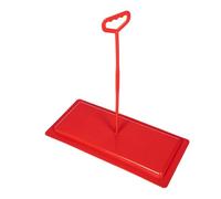 OHPHCALL Copri Asse Wc alla Turca in Plastica Rosso, Facile da Pulire e Antiodore, Copertura Pratica per Toilette a Squat, per Ristrutturazione Bagno