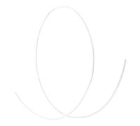 OHPHCALL Coprigambe per Occhiali in Pvc 1 Metro 1,5x0,85mm, Fermagli Auricolari Antiscivolo, Cuscinetti Auricolari Trasparenti per Uso Sportivo e Quotidiano