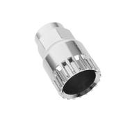 OHPHCALL Estrattore Ruota Libera e Attrezzo Rimozione Cassette in Acciaio Argento, per Lockring, Riparazione e Manutenzione Bici, per Meccanici e Appassionati DIY