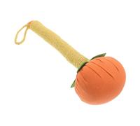 OHPHCALL Martello per Massaggio a Forma di Cachi in Legno e Stoffa di Cotone Massaggiatore Manuale per Benessere Completo del Corpo e Alleviamento alla Schiena