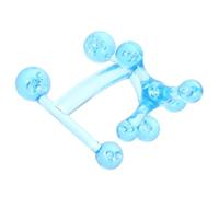 OHPHCALL Massaggiatore Manuale la Schiena 2 Pezzi, Piccolo Strumento Leggero in Pvc per Massaggio Rilassante a Casa, Sicuro e Pratico per Collo e Spalle