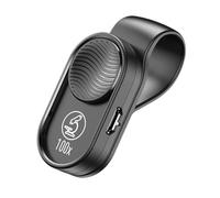 OHPHCALL Microscopio Digitale 100x Tascabile Lente Ottica Durevole e LED per Smartphone, Lente d'Ingrandimento Clip Regolabile, per Creazione Gioielli e Osservazioni Scientifiche