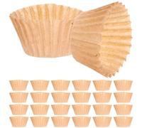 OHPHCALL Mini Pirottini per Cupcake Resistenti 1000 Kraft Riutilizzabile e Rotondi, per Tartufi e Cioccolatini, la Preparazione Casalinga