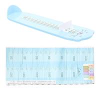 OHPHCALL Misuratore Di Piedi e Righello Di Misurazione Tabella Di Crescita Altezza Adesivi Murali Per Ragazzo Ragazza Ragazza Misuratore Di Scarpe Per Dimensioni Accurate