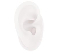 OHPHCALL Orecchio in Silicone Riutilizzabile Modello di Simulazione per Pratica di Piercing e Esposizione Gioielli Strumento Didattico per Anatomia e Dimostrazione