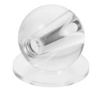 OHPHCALL Palla da Allenamento per Snooker in Vetro Trasparente con Controllo di Precisione e Potenza, Strumento Portatile per Correzione del Colpo e Pratica Tecnica