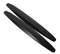 OHPHCALL Paracolpi Autoadesivi Protezione Antiurto in Pu Nero 2 Pezzi per Portiere Auto Design Moderno e Raffinato per Sportelli per Auto