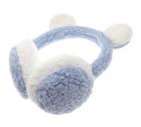 OHPHCALL Paraorecchie Invernali per Bambina Orecchie D'orso in Peluche Morbido, Copriorecchie Caldo e Regolabile per Esterno, Accessorio Invernale Anti-freddo