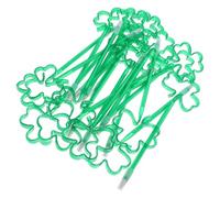 OHPHCALL Penne a Sfera a Forma di Trifoglio Verde in Plastica 20 Pezzi