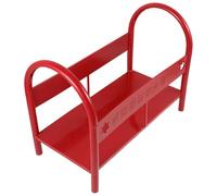 OHPHCALL Piedistallo per Estintore in Plastica Rossa Versatile Montaggio Rapido per Estintori da 3 a 5 Kg in Vari Ambienti Domestici e Professionali