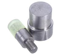 OHPHCALL Set 2 Pezzi Stampo per Rivetti Doppia Testa in Acciaio e Gomma per Pressa Manuale, Facile e Rapida Installazione su Bottoni e Abbigliamento, per Cappelli