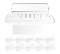 OHPHCALL Set da 110 Pezzi Etichette per Cartelle Sospese in Pvc Trasparente Linguette Divisorie, Inserti per File Indice per Organizzazione Ufficio e Archiviazione Documenti Portatili