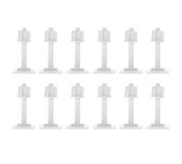 OHPHCALL Set di 16 Viti di Espansione per Wc in Plastica Abs, Montaggio Sicuro e Stabile, Compatibili Copriwater e Sedili Bagno, Design Semplice per Aggiornamento Bagno