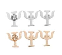 OHPHCALL Set di 6 Spille Vintage in Lega per Giacche e Scialli, Spilla Psicologia Versatile e Facile da Indossare, Accessorio Elegante per Abbigliamento Femminile