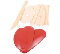 OHPHCALL Set di Spatole per Argilla in Gomma per Modellare e Raschiare, Kit per Modellare 8 Pezzi per Sculture in Terracotta e Creazioni Artistiche in Argilla
