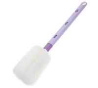 OHPHCALL Spazzola per Bottiglie in Spugna Sostitutiva Viola, Testina Compatta in Pp per Pulizia Delicata di Tazze e Borracce, Strumento di Pulizia per Uso Domestico Forte potere Pulente