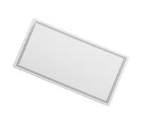 OHPHCALL Specchio Visiera Auto Specchio Cosmetico per Auto in Acciaio Inox e Vetro Argento Autoadesivo per Donne alla Guida