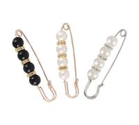 OHPHCALL Spille Perla Finte Set da 8 Pezzi per Maglioni e Cardigan Accessori Decorativi per Colletti e Sciarpe Clip in Lega Resistenti per Uso Formale e Informale Colore Colore Casuale