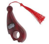 OHPHCALL Strumento Manuale in Lucidata per Finemente e Superficie Levigata Contatore Digitale Legno con Compatto Conteggio Preghiere per Meditazione delle Perline