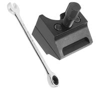 OHPHCALL Strumento per Montanti Sospensione Auto in Acciaio Resistente, Divaricatore per Mozzo con Chiave Inglese, Set Completo per Separatore Ammortizzatori, Uso Professionale