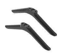 OHPHCALL Supporto Base Tv in Plastico Nero, Coppia con Viti Antiscivolo