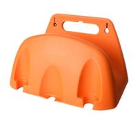 OHPHCALL Supporto per Avvolgitubo da Giardino in Plastica Arancione Montato a Parete Facile Installazione per Organizzare Tubo per Irrigazione e Giardinaggio