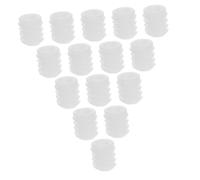 OHPHCALL Tasselli di in Plastica per Armadio 100 Pezzi Set con Inserti per Viti Cerniera per Riparazione e Rinforzo Porte Armadietti