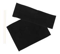 OHPHCALL Tela di Ricambio per Sedia da Regista in Canvas Nero, Copertura Resistente e Confortevole, Set 1 Pezzo per Uso Versatile All'aperto e Campeggio