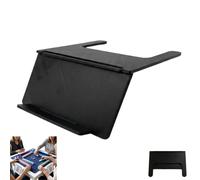 Ohphnt Mahjong Card Holder For Table,Under-Mat Slide-in Stand - Angled Viewing Rack - Mahjong Card Holder For Table-Foldable 3D Printed Space Saving American Mahjongs Accessory(A)