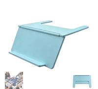 Ohphnt Mahjong Card Holder For Table,Under-Mat Slide-in Stand - Angled Viewing Rack - Mahjong Card Holder For Table-Foldable 3D Printed Space Saving American Mahjongs Accessory(C)