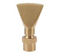 OHPXNZXN Ugello per Fontana a Forma di ventaglio, Testina di spruzzo d'Acqua Regolabile in Rame, irrigatore per Stagno a Forma di ventaglio con distribuzione Uniforme dell'Acqua, Materiale (g1in)
