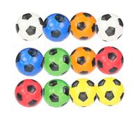 OHREN 12 Pezzi Mini Pallone da Calcio, Pallone da Calcio Antistress, Pallina Antistress, Mini Palline Sportive, Palle di Schiuma per Bambini, Giochi Antistress per Bambini e Adulti