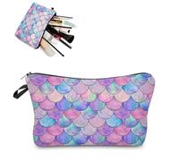 OHREN 1pcs Astuccio per Ragazze, Pochette da Viaggio, Accessori Sirena, Astuccio Sirena, Regalo Carino per Donne